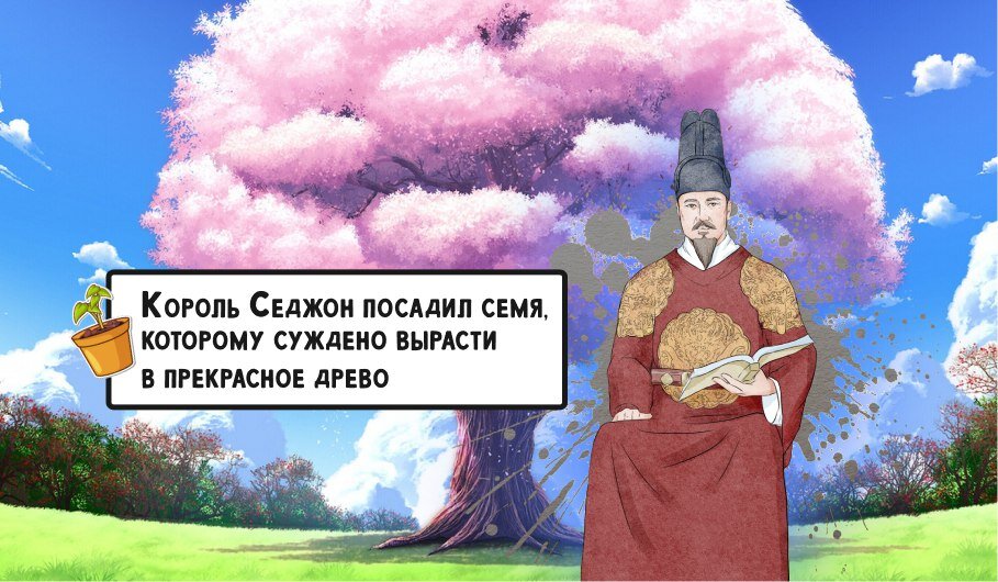 История хангыля — иллюстрация